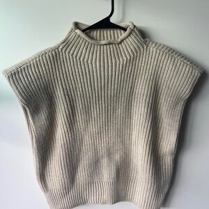 Elegant Cream Women's Sweater
